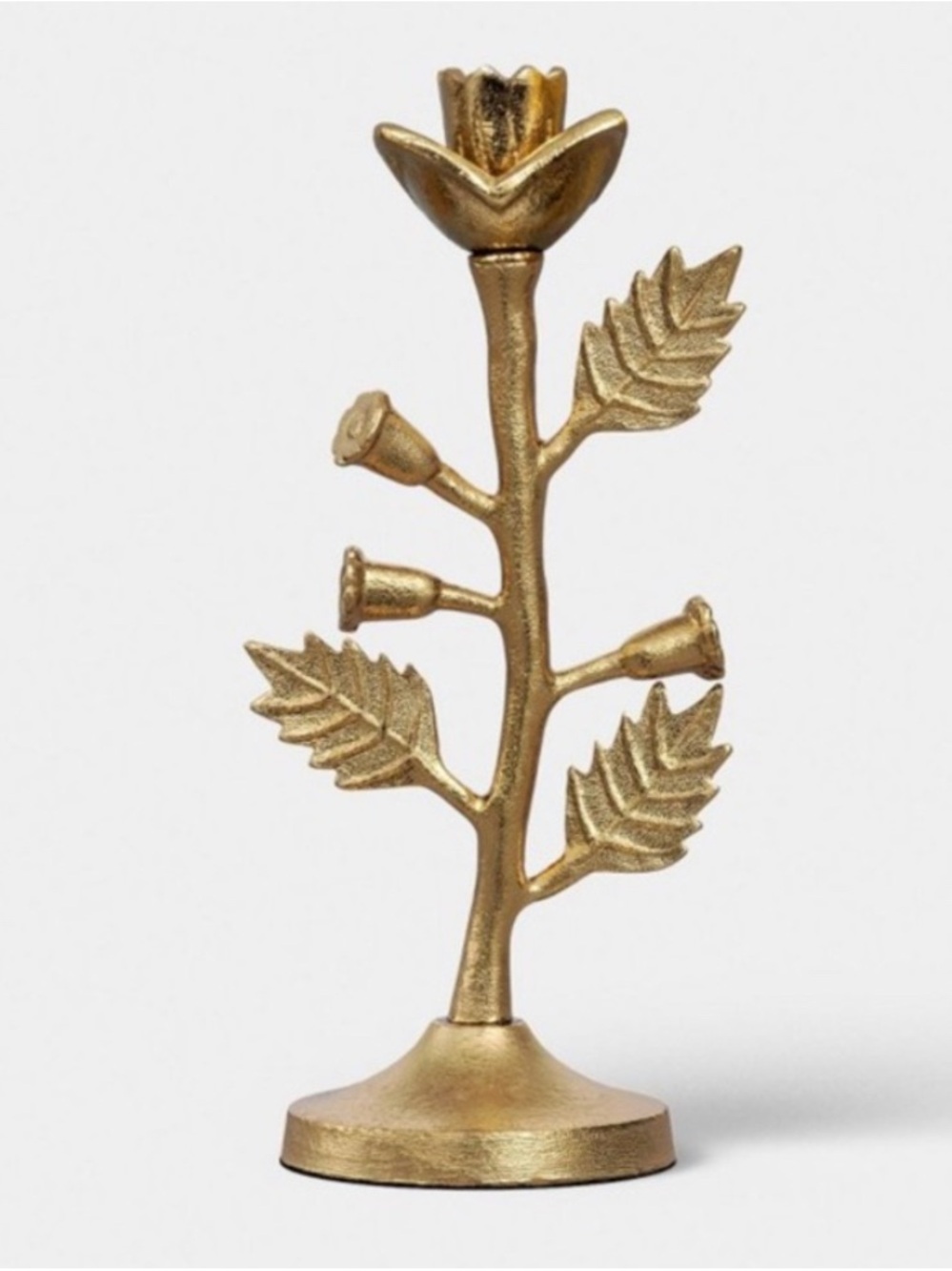 Threshold Flower Taper Holder Accent
